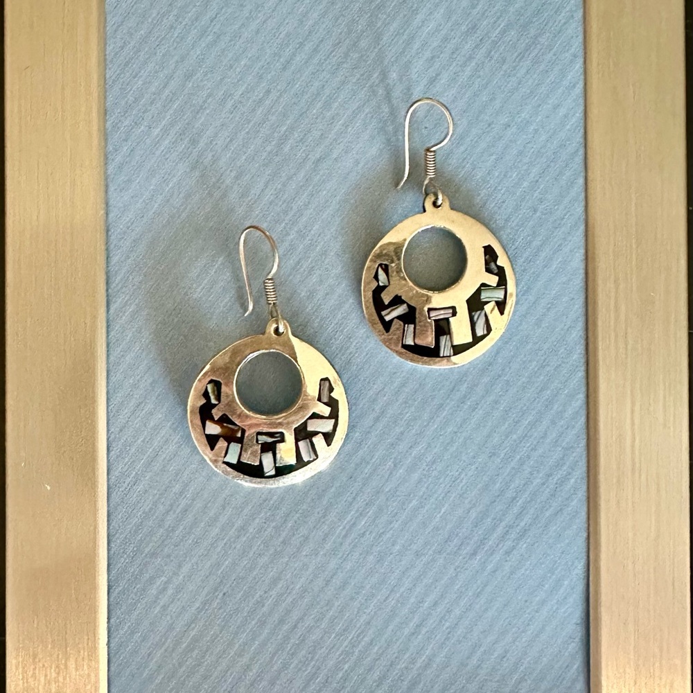 Elegant Silver Drop Earrings